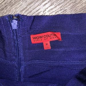 Blue SNATCHING dress